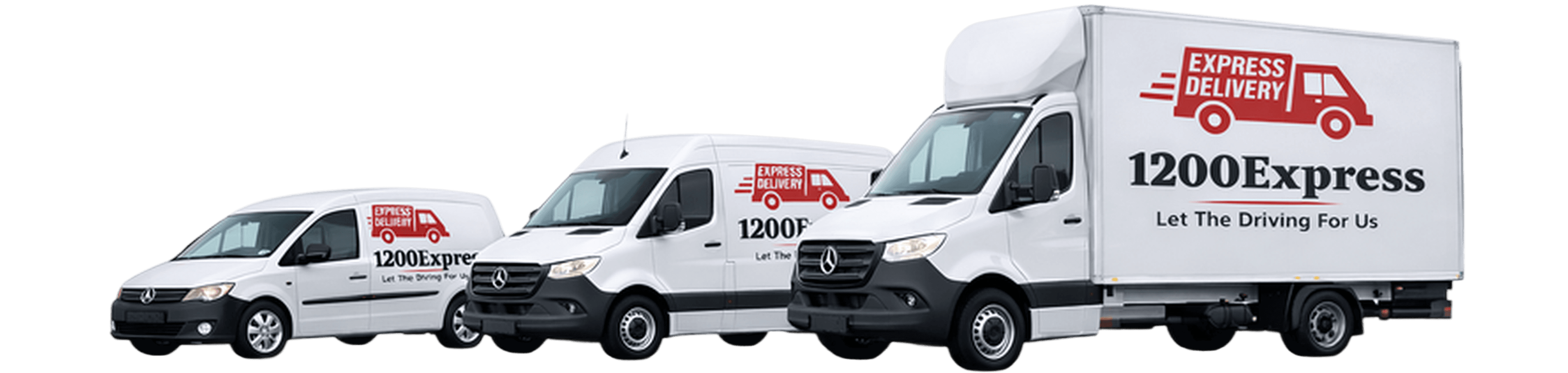 Our fleet of delivery vans