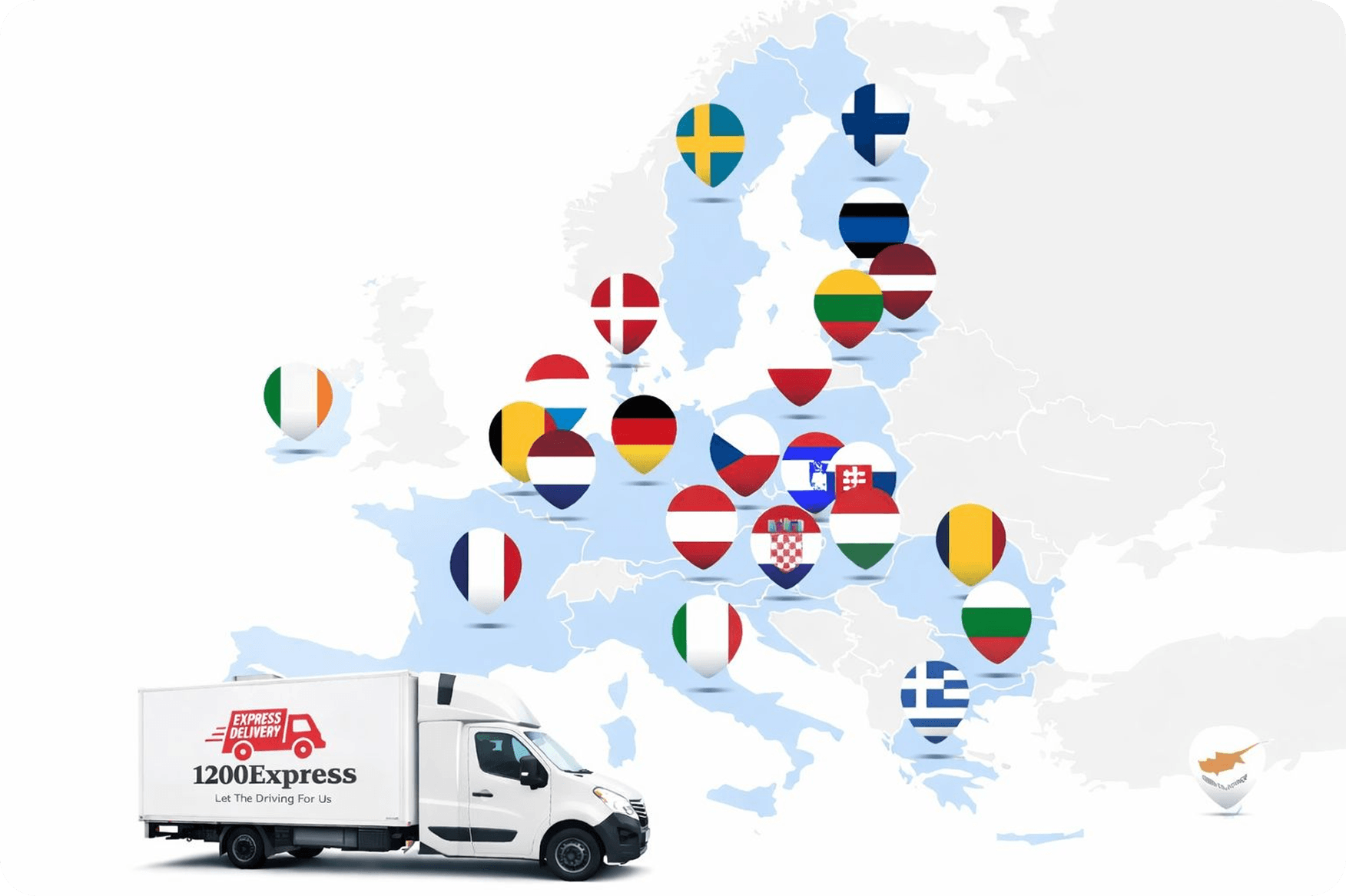 Magazijn met pakketten